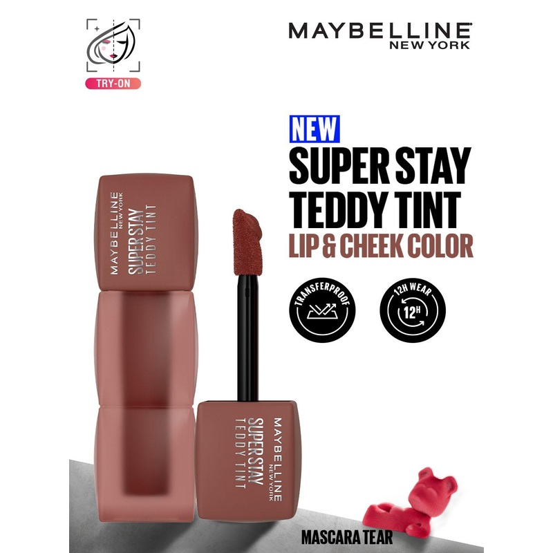 Maybelline New York Superstay Teddy Tint Lip & Cheek Color 5ml – Mascara Tear