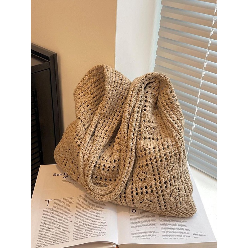 StyleCast x Revolte Bucket Handheld Bag with Cut Work