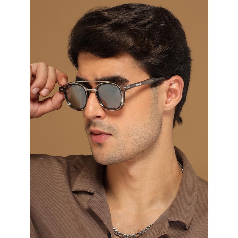 Voyage Unisex Wayfarer Sunglasses with UV Protected Lens 9950MG7108