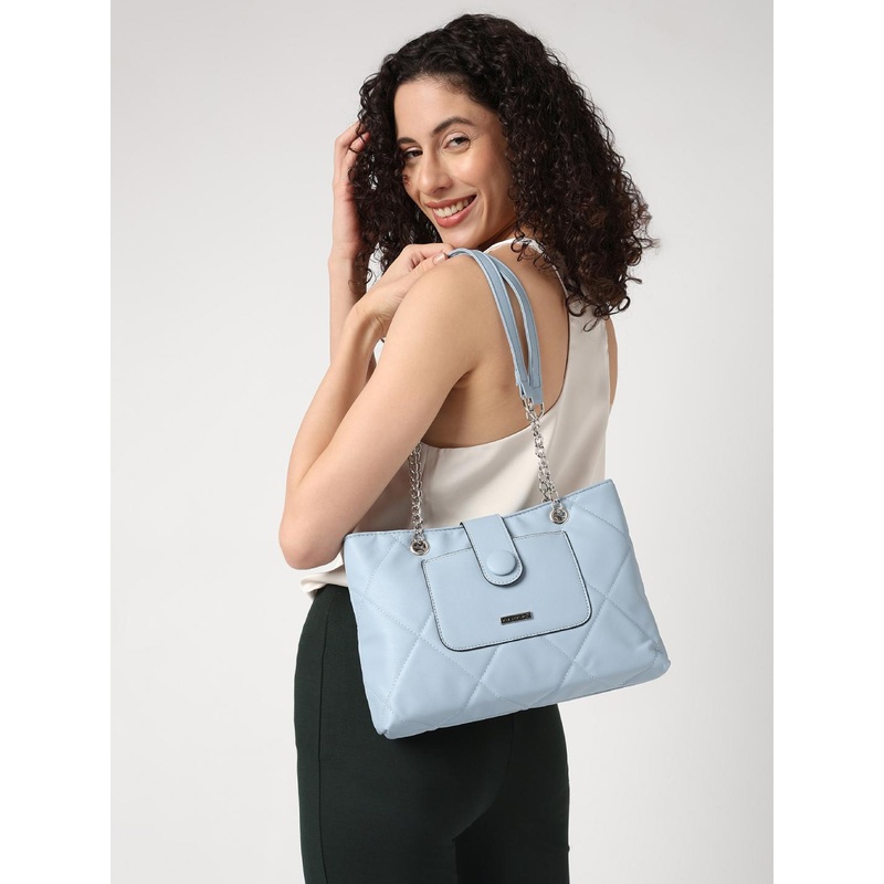 Fastrack Quilted Structured Shoulder Bag