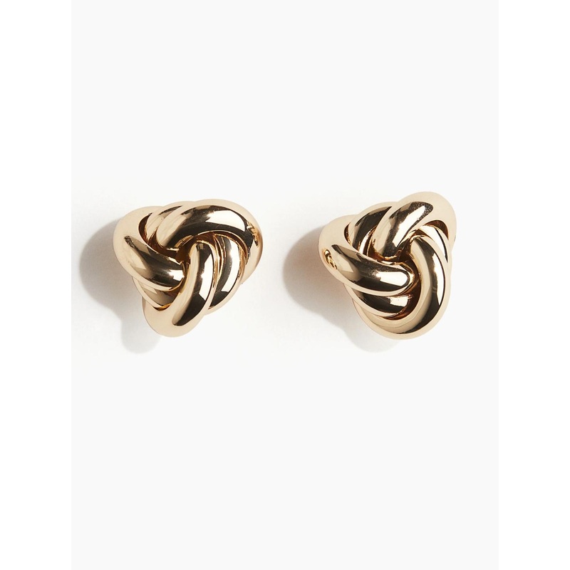 H&M Knot-Look Stud Earrings