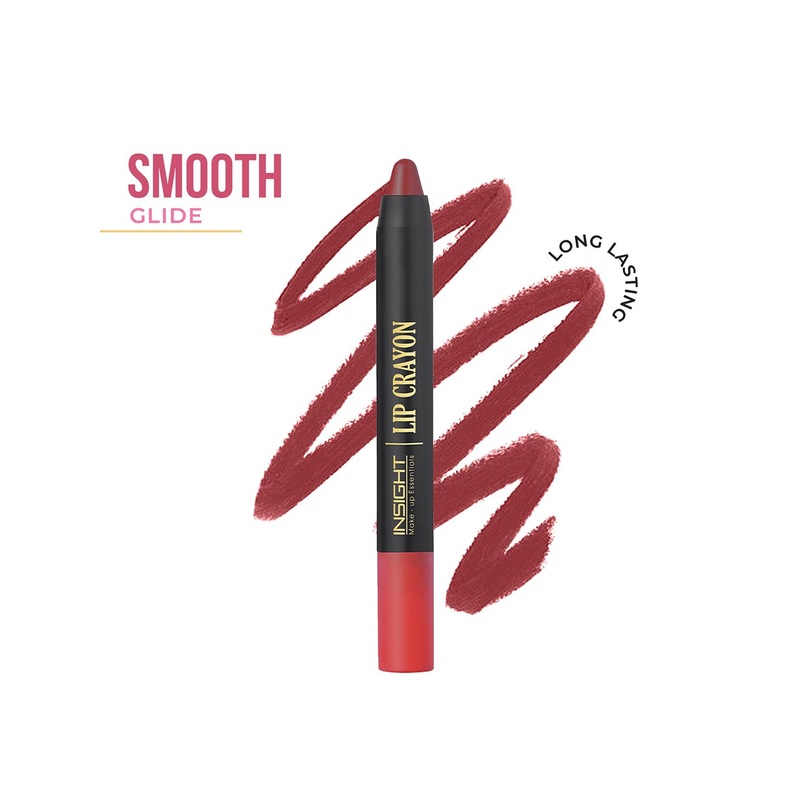 Insight Cosmetics  Smooth Texture Matte Finish Lip Crayon 7 g – Sunset Kiss