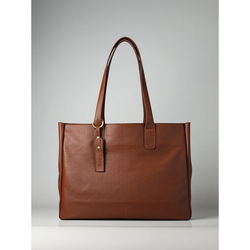 Mast & Harbour Women Solid Shopper Laptop Shoulder Bag