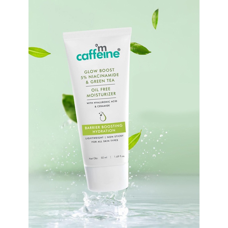 MCaffeine Glow Boost Oil-Free Moisturizer With Green Tea – 50 ml