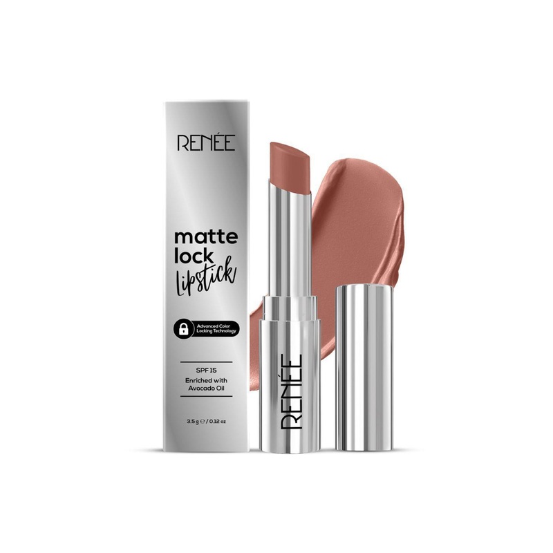 Renee Matte Lock Avocado Oil SPF 15 Lipstick With Beta Carotene & Vitamin E 3.5g – Jazz