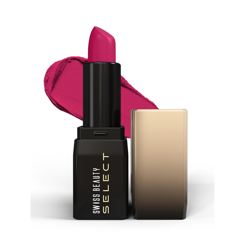 SWISS BEAUTY Select Dare To Matte Lipstick 3.8g – Urban Pink 07