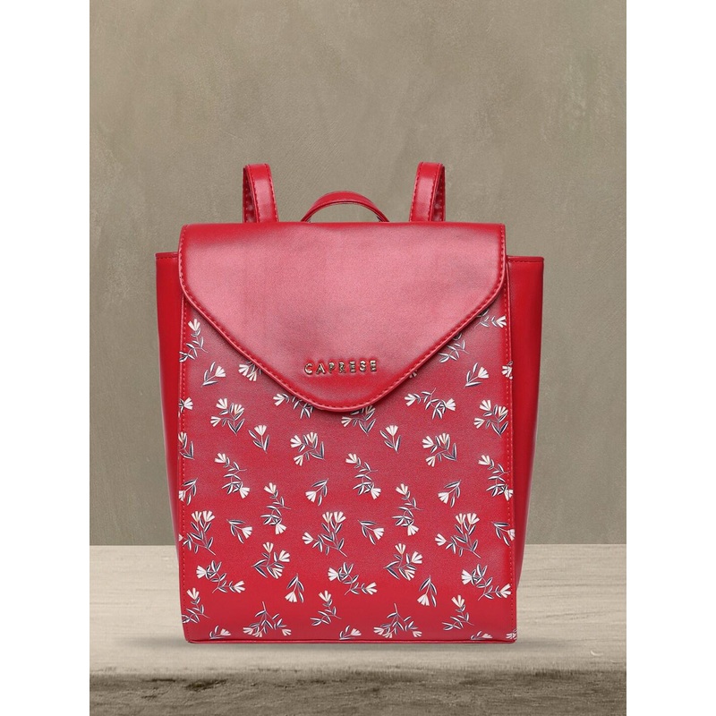 Caprese Merida Women Red Large Backpack