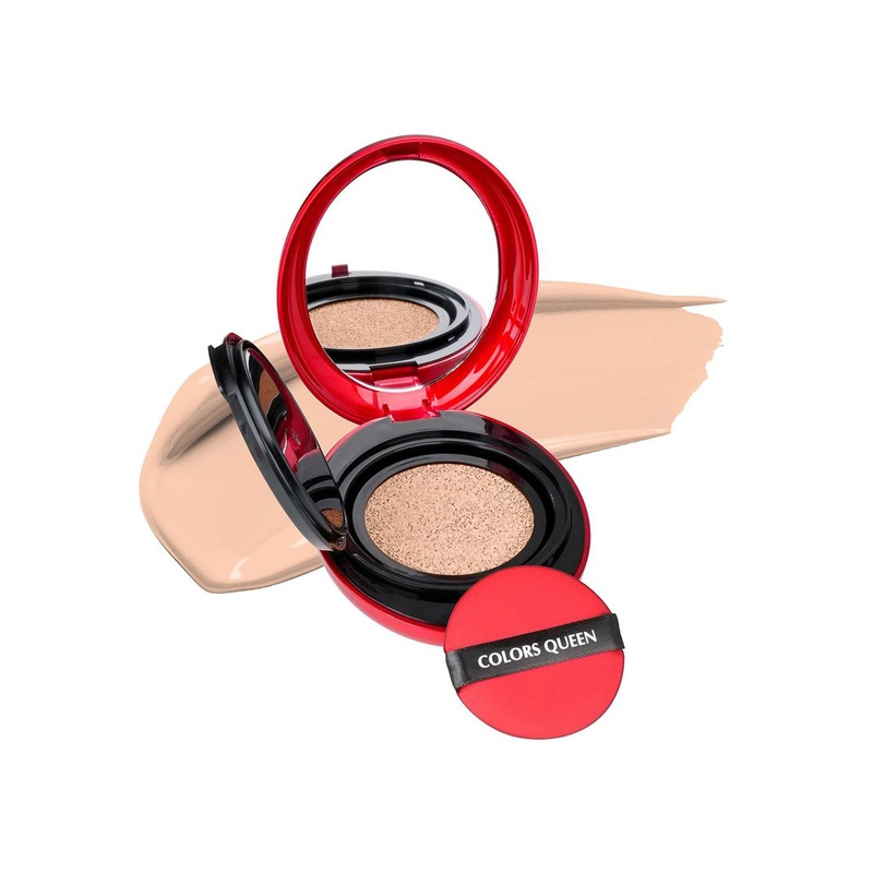 Colors Queen Mask Fit Red Cushion Foundation 18g – Fair Ivory 01