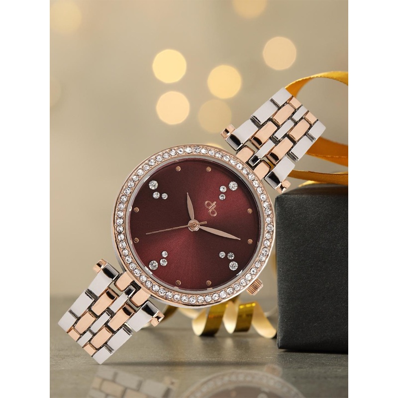 DressBerry Women Maroon Analogue Watch MFB-PN-SNT-E16