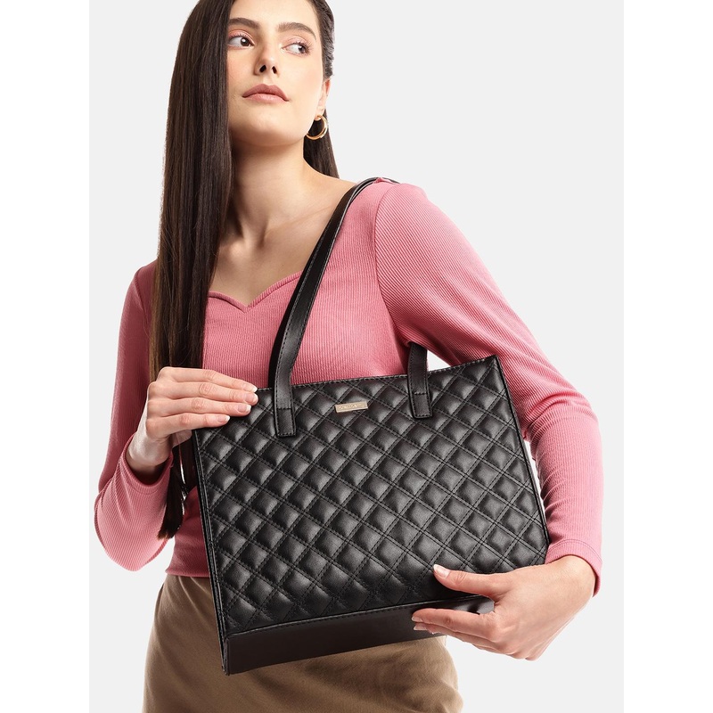 DressBerry Women Quilted Shoulder Bag