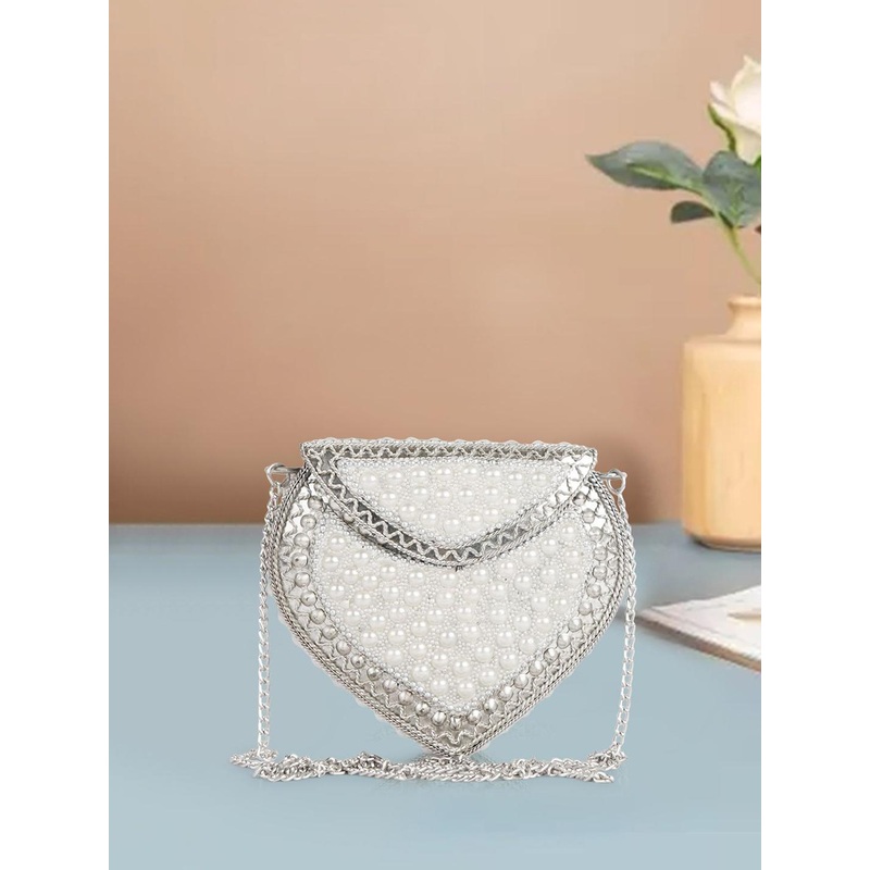 Lancer Embellished Water Resistance Box Clutch