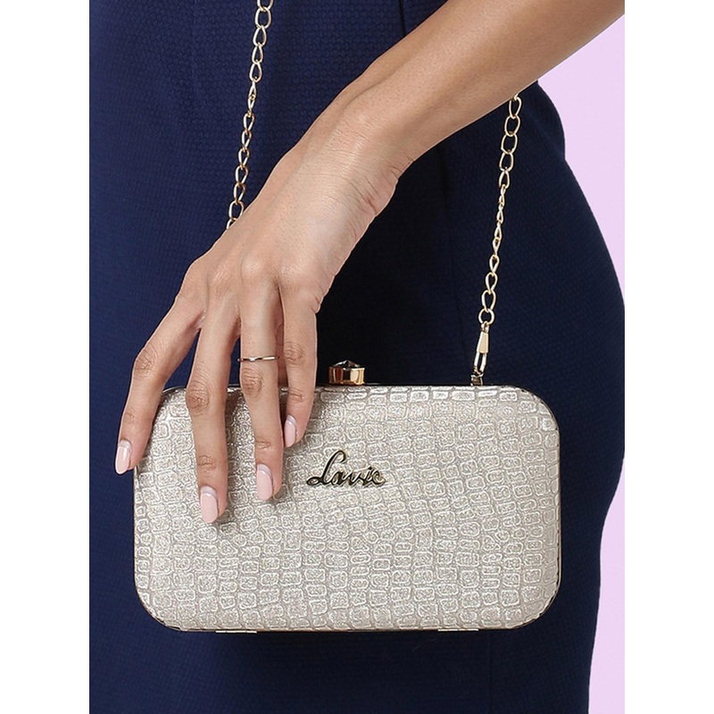 Lavie Women Tinsel Framed Clutch