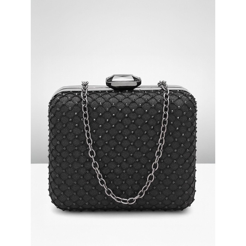 Lino Perros Embellished Party Box Clutch