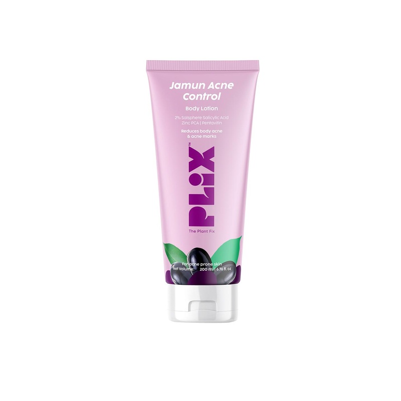 PLIX THE PLANT FIX Jamun Acne Control Body Lotion With Zinc PCA – 200ml
