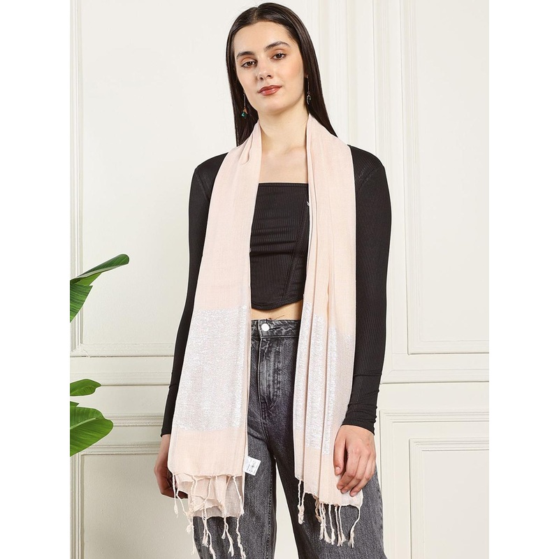 Ravaiyaa Women Tasselled Border Scarf