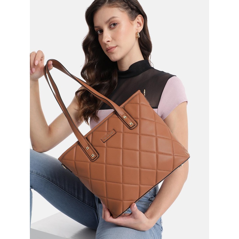 Van Heusen Oversized Structured Shoulder Bag