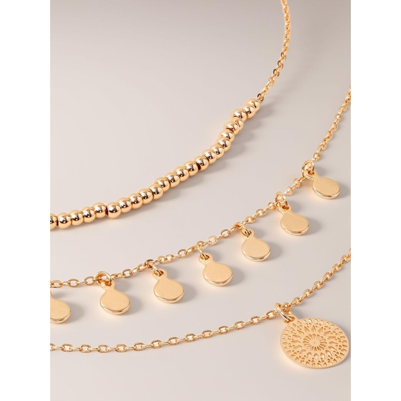 Accessorize Gold-Plated Handcrafted Necklace