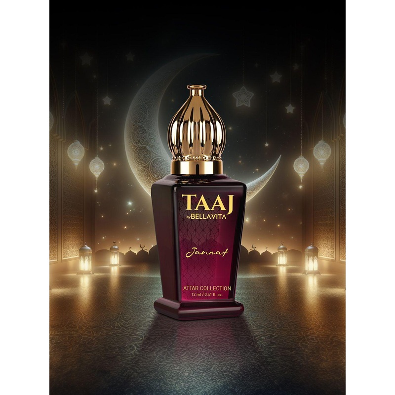 Bella Vita Organic TAAJ Jannat Alcohol-Free Attar – 12 ml
