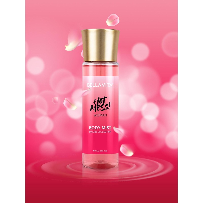 Bella Vita Organic Women Hot Mess Long Lasting Body Mist – 150ml
