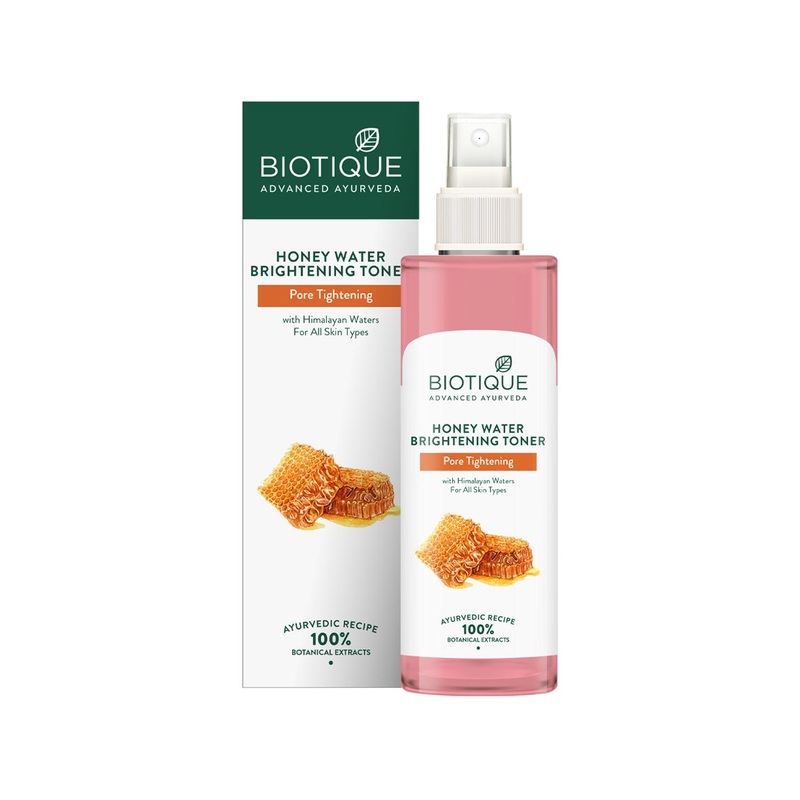 Biotique Honey Water Pore Tightening Brightening Toner  – 200ml