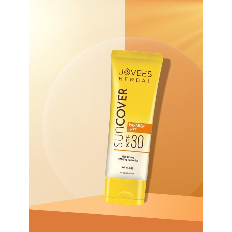 Jovees Herbal Sandalwood Natural Sun Cover With SPF 30 – 50 g