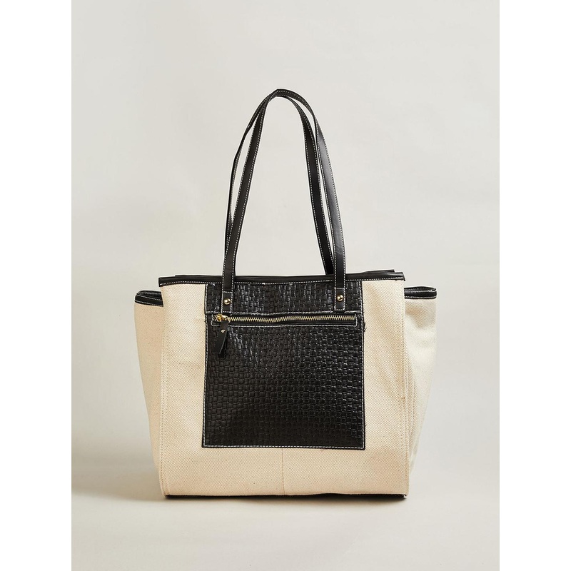 max Shopper Shoulder Bag with Bow Detail