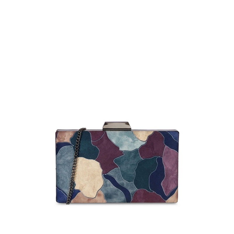 Mochi Printed Box Clutch