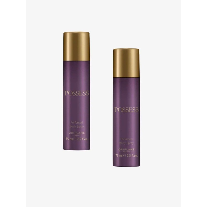 Oriflame Women Set Of 2 Possess Long Lasting Perfumed Body Spray – 75 ml Each