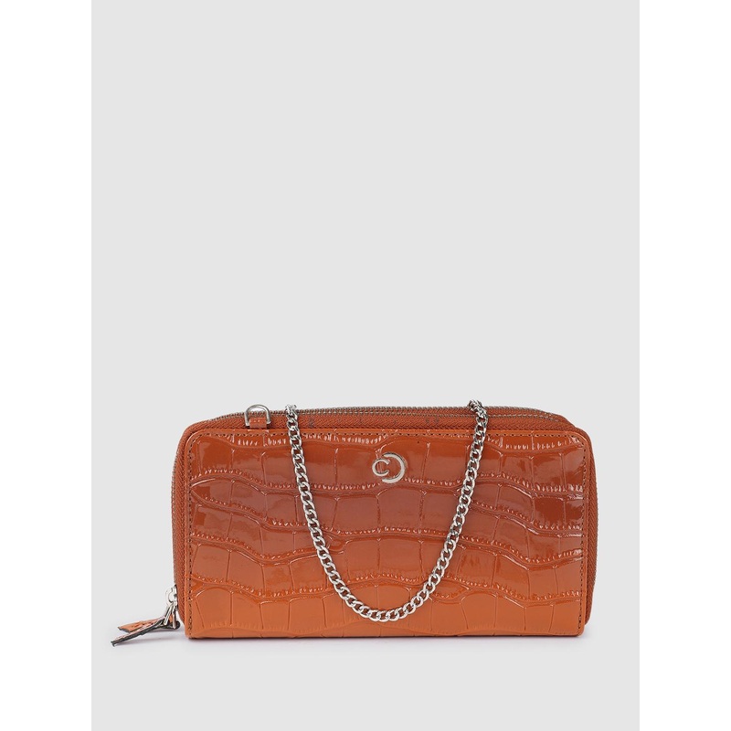 Caprese Eva Women Tan Large Wallet