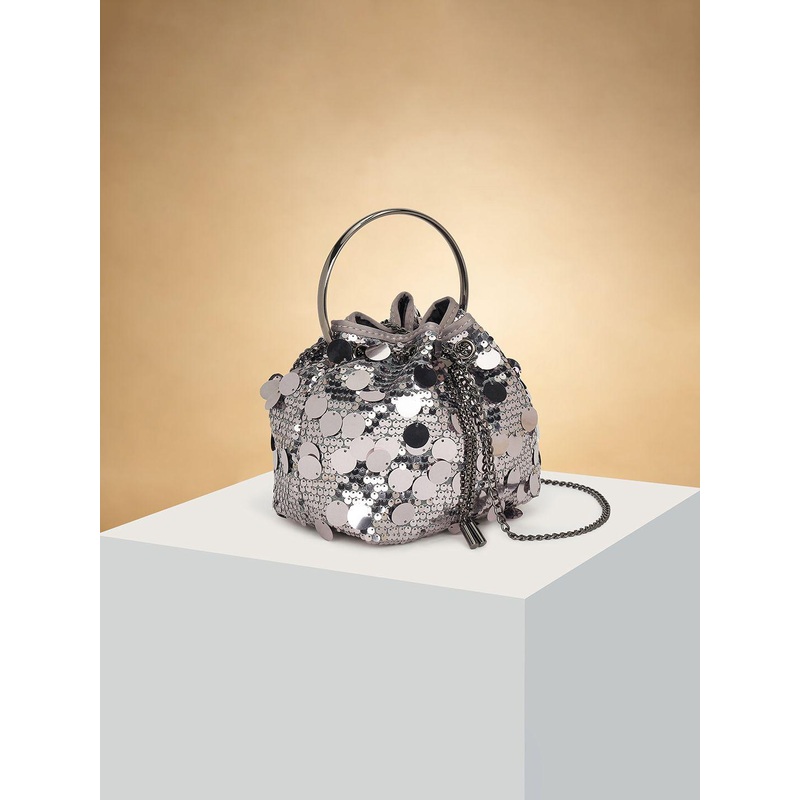 Forever Glam by Pantaloons Embellished Potli Clutch