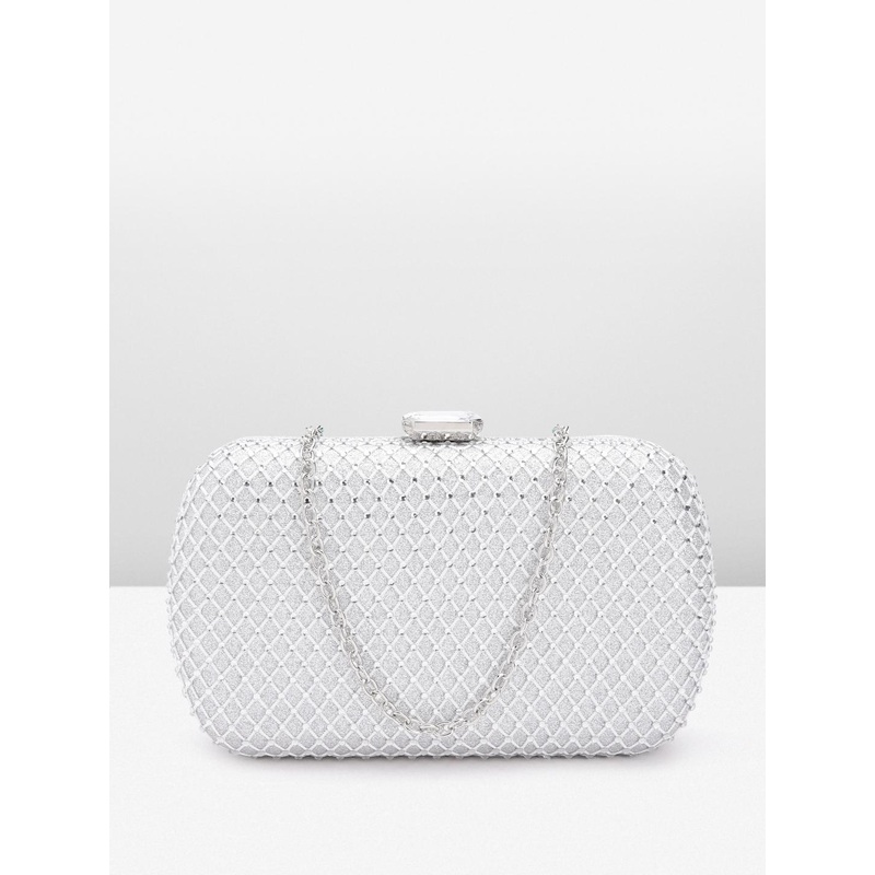 Lino Perros Women Embellished Party Box Clutch