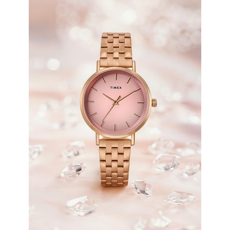 Timex Women Bracelet Style Straps Analogue Watch TWEL129SMU10