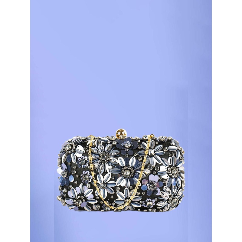 Anouk Embroidered Purse Clutch