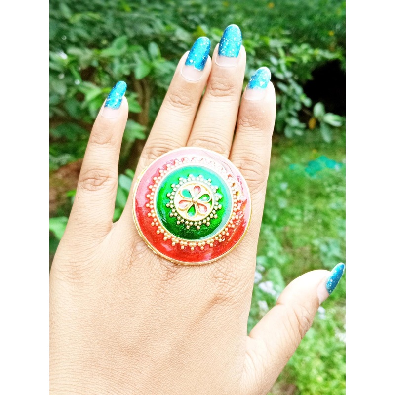 Balaji Gold Women Multi Ring