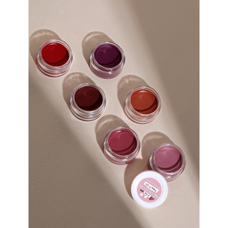 CUFFS N LASHES 6Pcs Let’s Go Tinting Mini Lip & Cheek Tint Set – 4g each