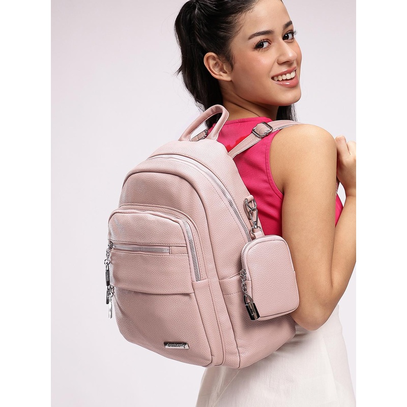DressBerry Women Textured Backpack