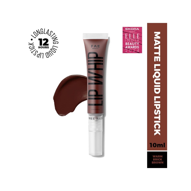FAE BEAUTY Lip Whip 12H Matte Liquid Lipstick – 10ml – Thristy