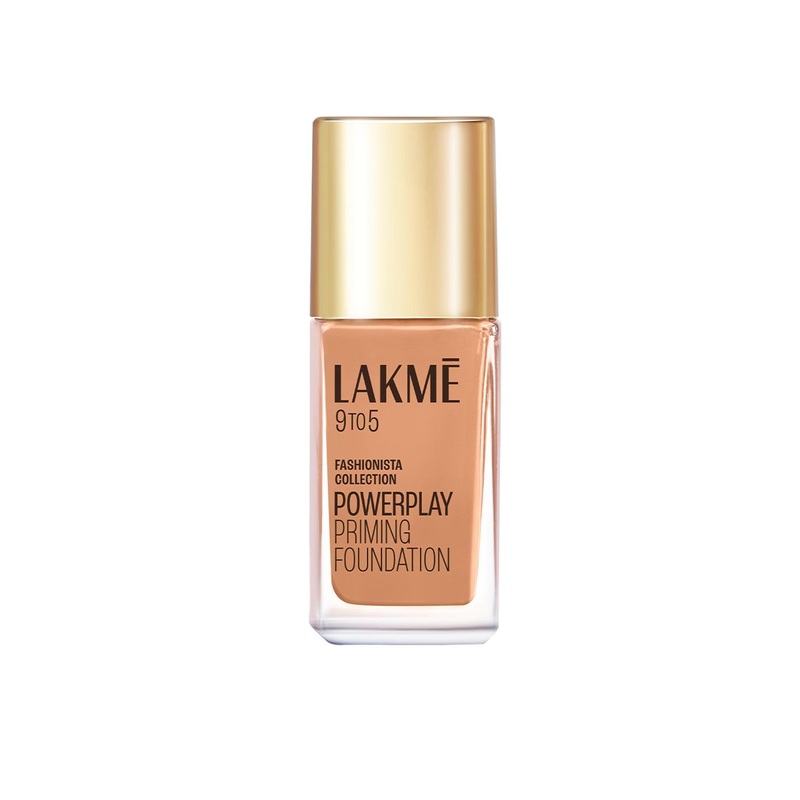 Lakme 9to5 Powerplay Priming Foundation With Built In Primer & SPF20 25ml – Warm Sand W160