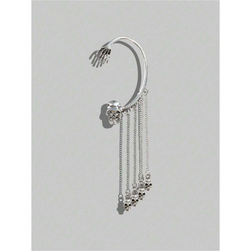 SALTY Pack of 2 Women Bone-Chic Skull Cuff – 1 side