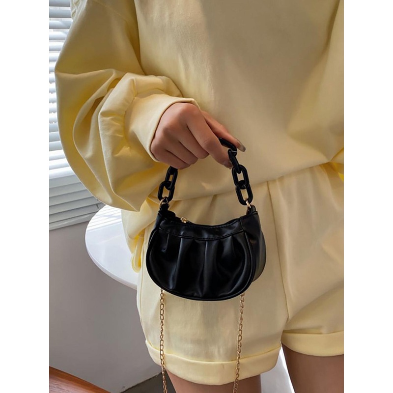 StyleCast x Revolte PU Swagger Hobo Bag