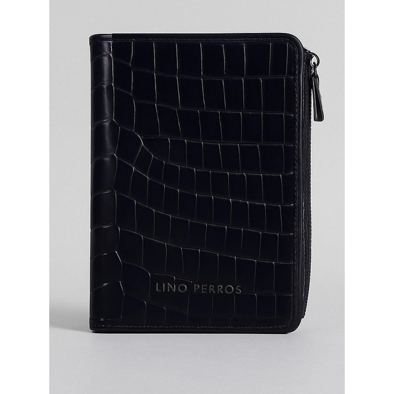 Lino Perros Women Textured Passport Holder