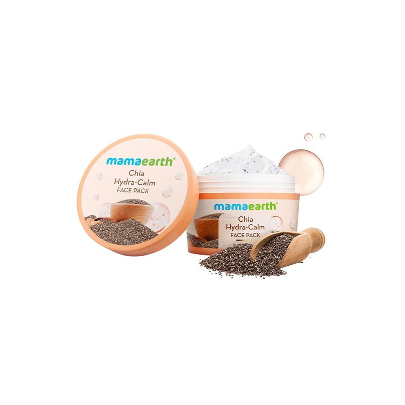 Mamaearth Chia Hydra-Calm Face Pack With Chia Seed & Ceramides – 200 g