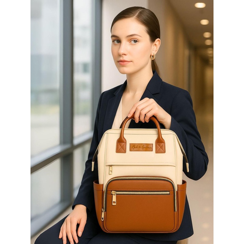 Mast & Harbour Women Colourblocked Backpack