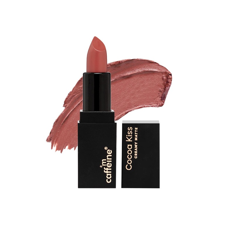 MCaffeine Cocoa Kiss Creamy Matte No Smudge & No Budge Lipstick – Rose Martini 249