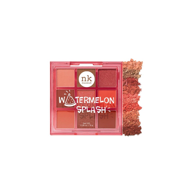 Nicka K Pop Neon Nine Color Eyeshadow Palette – Watermelon Splash
