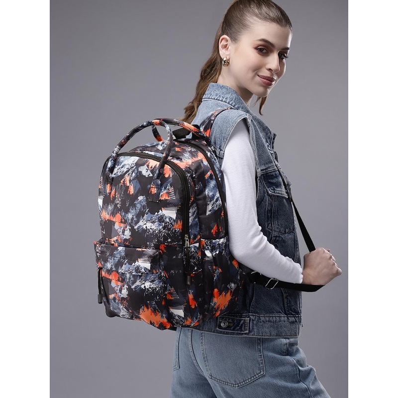 Roadster Women Printed Backpack