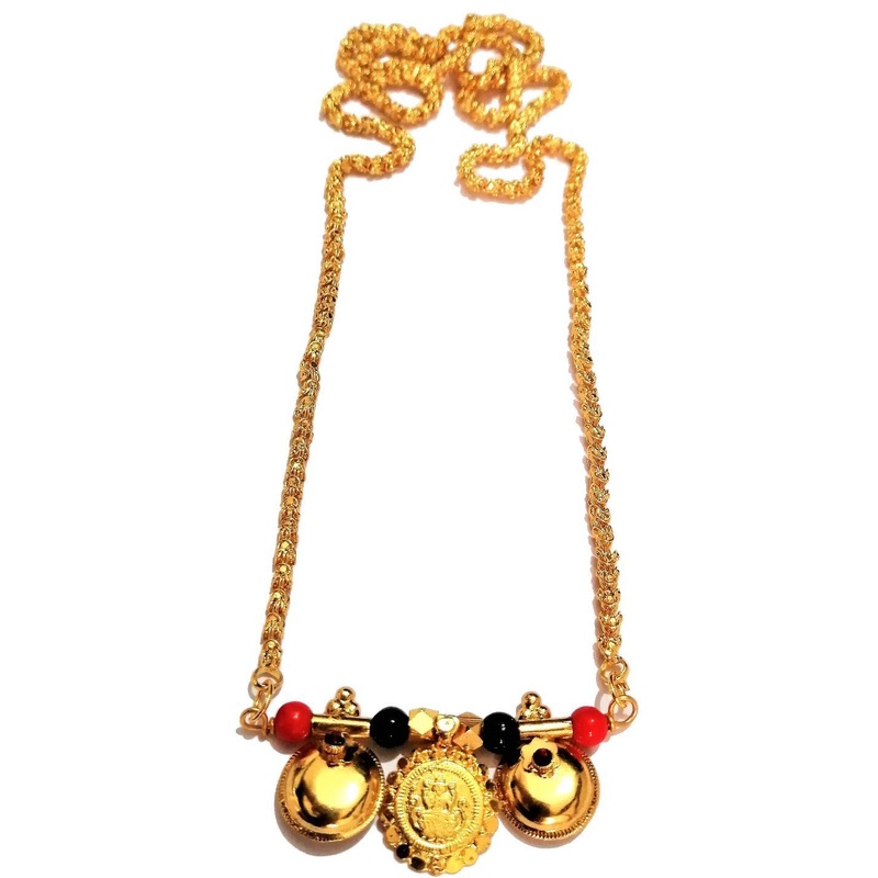 RVCTN CM Laxmi Vati-Traditional Vati Copper Mangalsutra ()