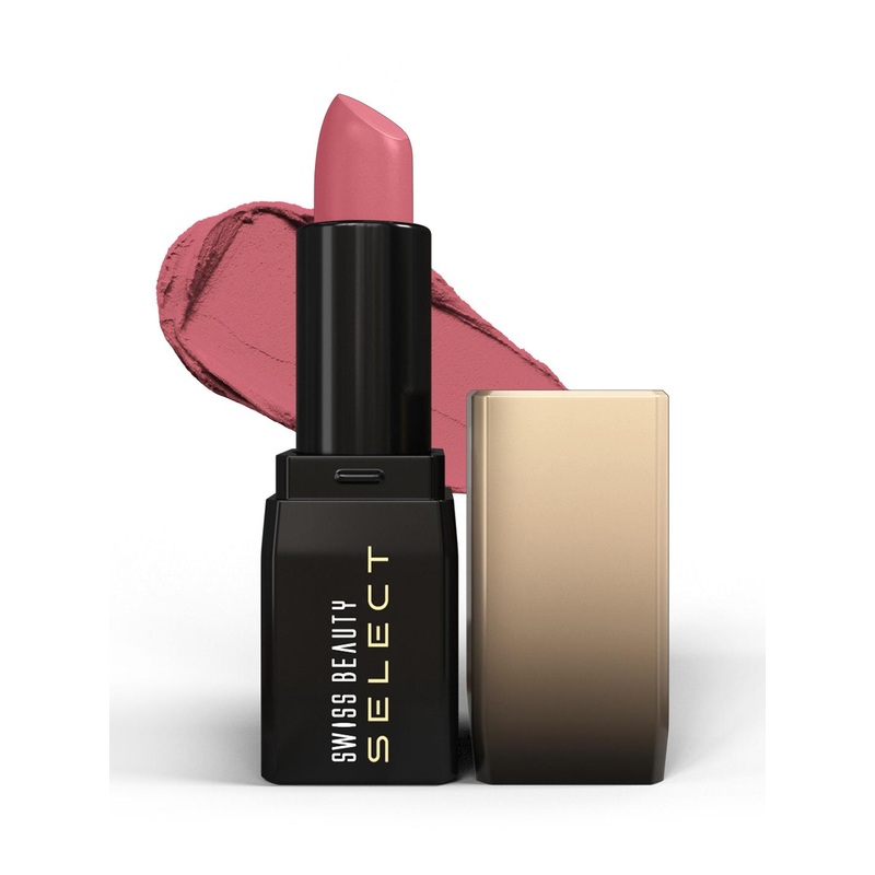 SWISS BEAUTY Select Dare To Matte Lipstick 3.8g – Paradise Nude 01
