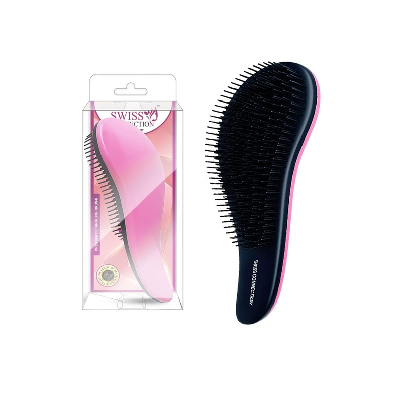 Swiss Connection Premium Detangling Brush – 130 Black