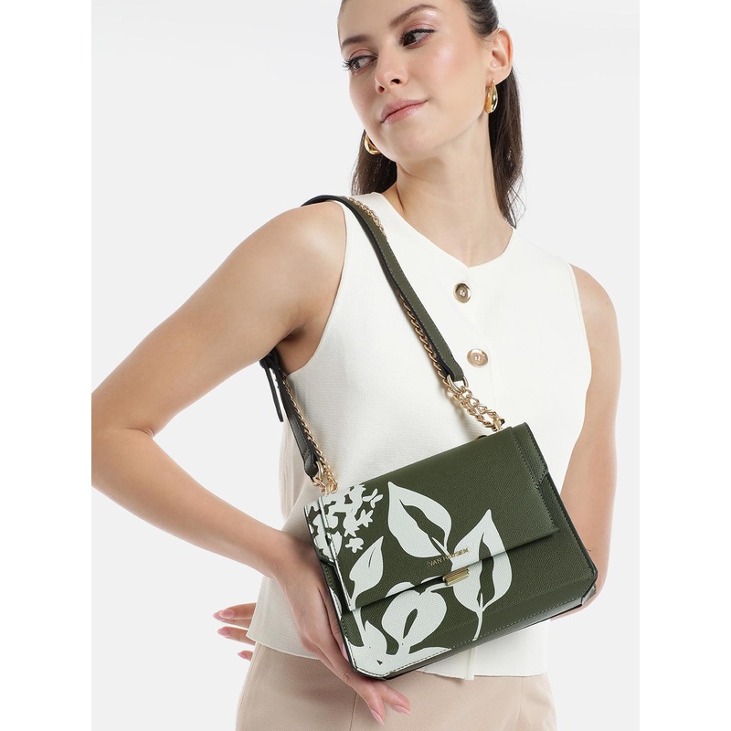 Van Heusen Floral Print Structured Sling Bag